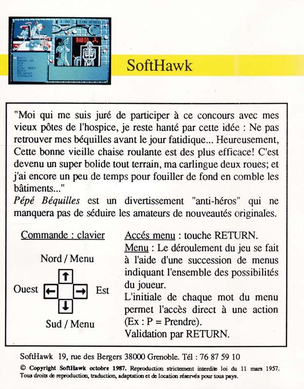 Pépé Béquilles - Dos