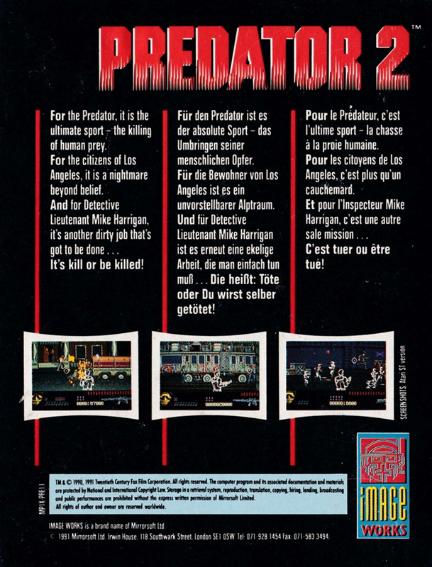 Predator 2 - Dos