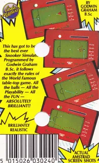 Professional Snooker Simulator dos