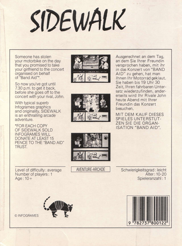 Renaud : Marche à l'Ombre - Dos