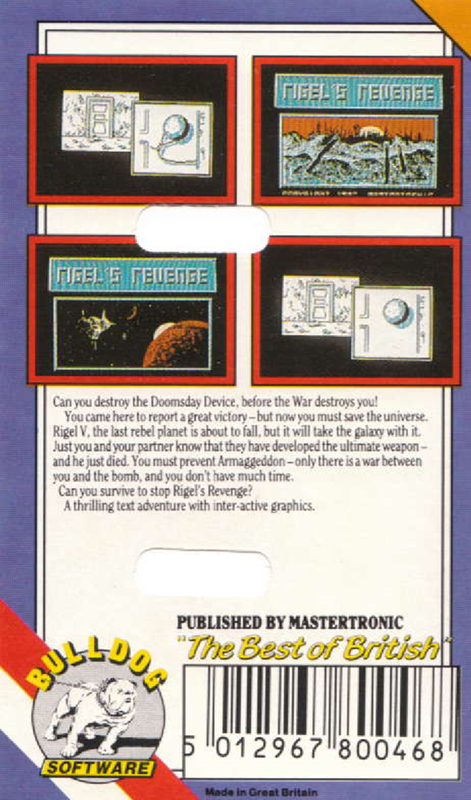 Rigel's Revenge - Dos