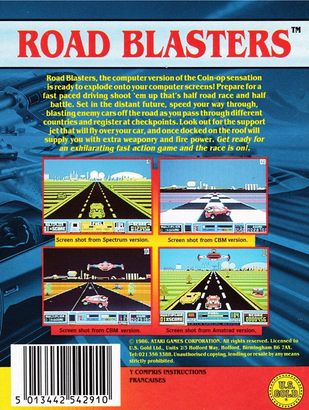 Roadblasters - Dos