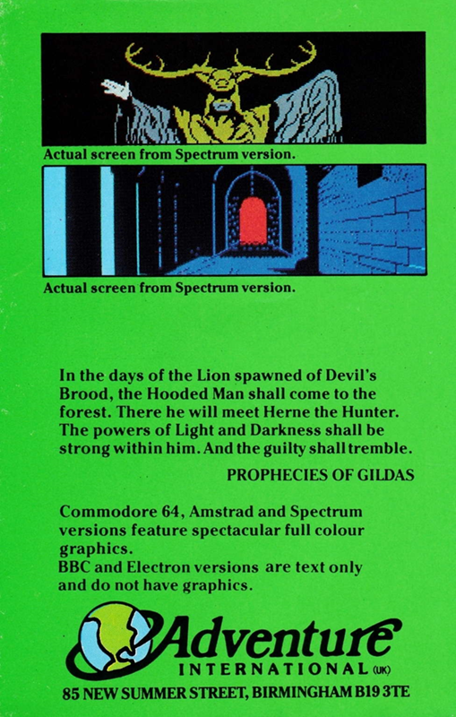 Robin Of Sherwood - The Touchstones Of Rhiannon - Dos