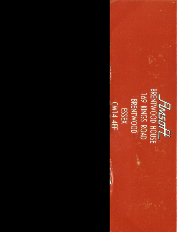 Roland Voyage Dans Le Temps - Dos