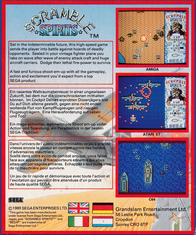 Scramble Spirits - Dos