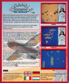 Scramble Spirits dos