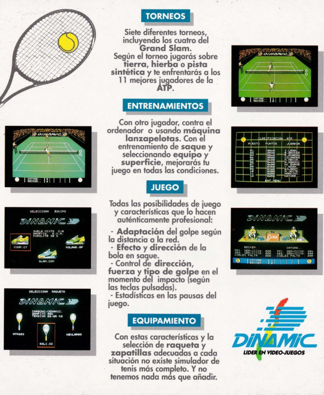 Simulador Profesional De Tenis - Dos