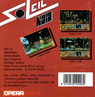 Soleil Noir dos