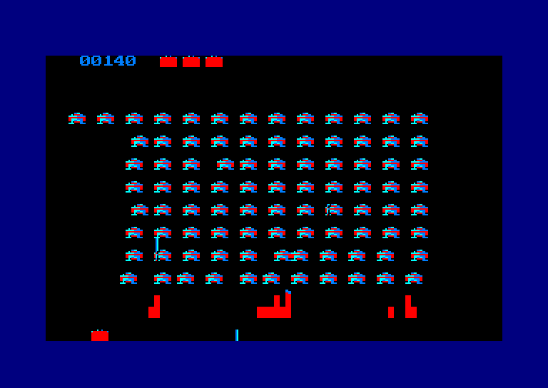 Sparse Invaders