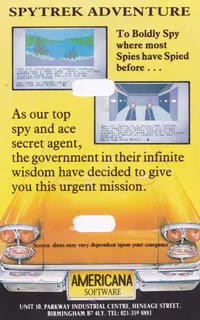 Spy-Trek Adventure dos