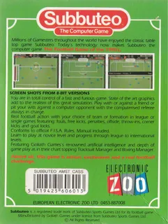 Subbuteo - The Computer Game dos