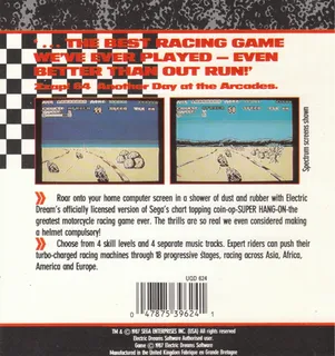 Super Hang-On dos