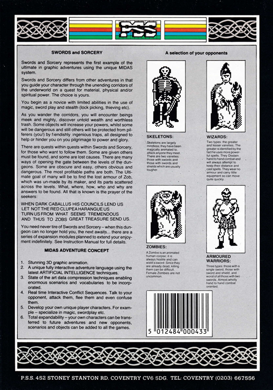 Swords And Sorcery - Dos