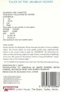 Tales Of The Arabian Nights dos