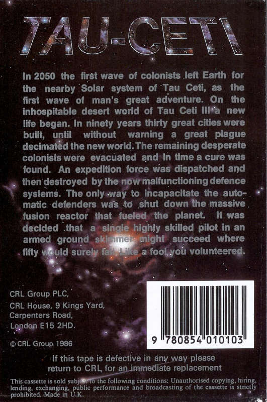 Tau Ceti - Dos
