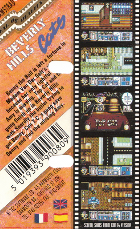 Top Cat Starring In Beverly Hills Cats - Dos