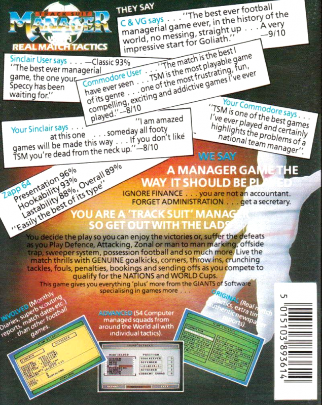 Tracksuit Manager - Dos