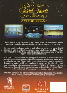 Trivial Pursuit : Nouvelle Generation dos
