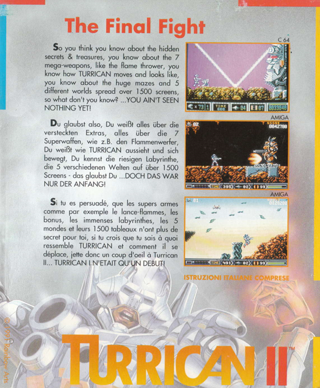 Turrican 2 - The Final Fight - Dos