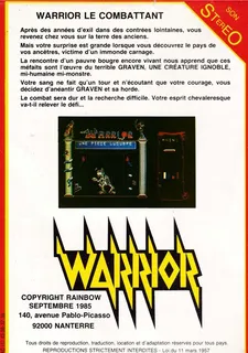 Warrior dos
