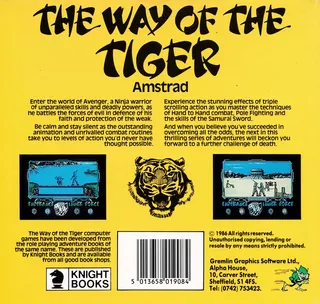 The Way Of The Tiger dos