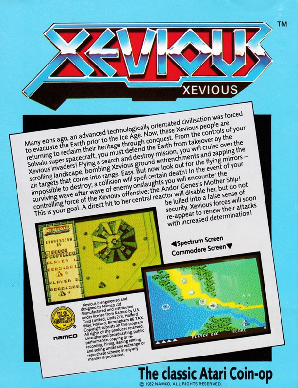 Xevious - Dos