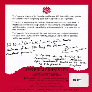 Yes Prime Minister dos