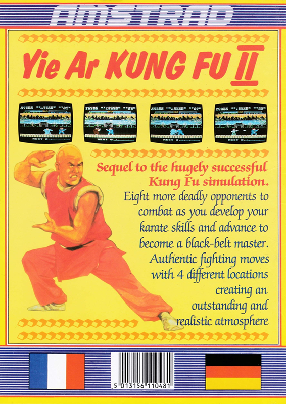 Yie Ar Kung-Fu 2 dos
