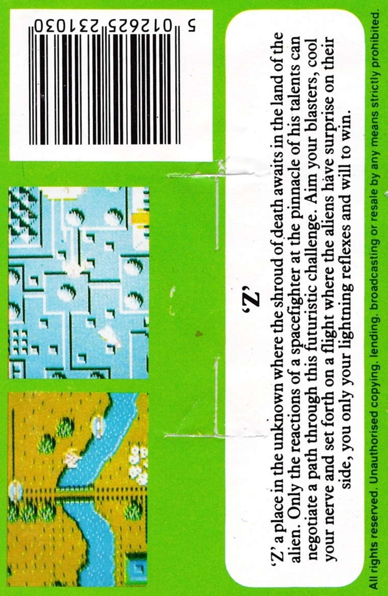 Z Comme Zark Davor - Dos