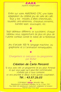 Zaxx dos