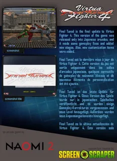 Virtua Fighter 4 Final Tuned - Dos