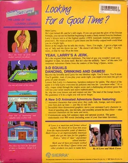 Leisure Suit Larry In The Land Of The Lounge Lizards dos