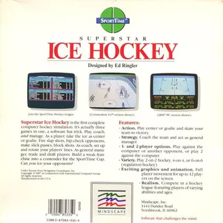 Superstar Ice Hockey dos