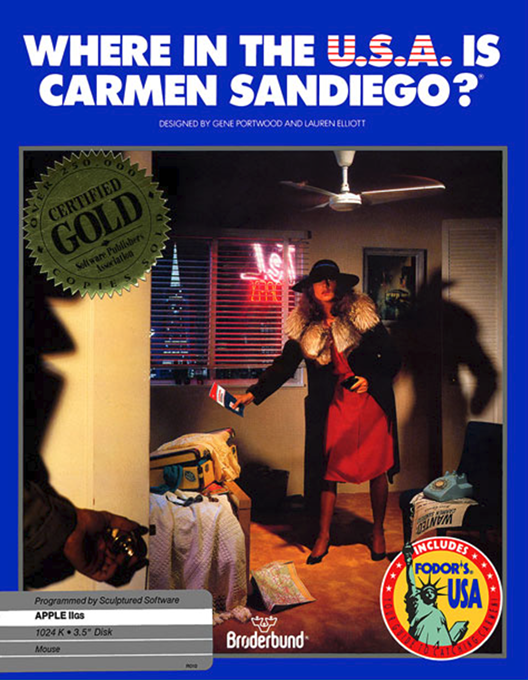 Where in the USA is Carmen Sandiego?