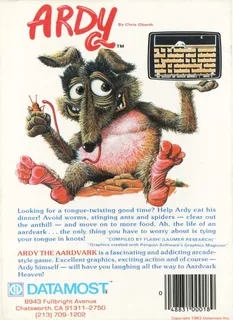 Ardy the Aardvark dos