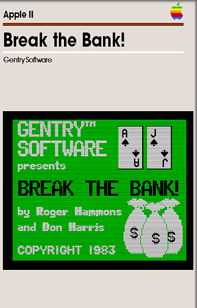 Break the Bank!