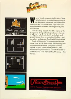 Castle Wolfenstein dos