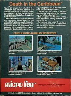 Death in the Caribbean dos