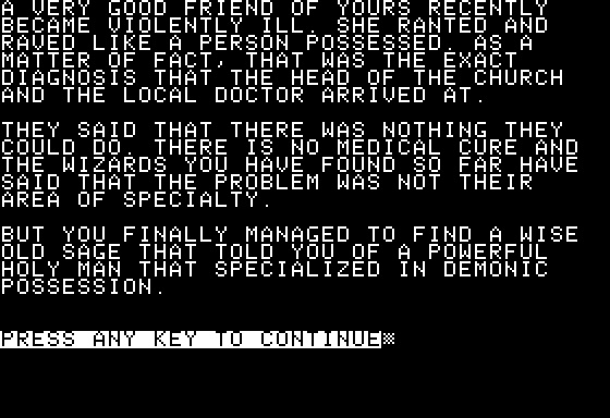 Eamon Adventure #021 - Quest for Marron