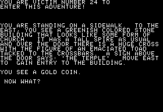 Eamon Adventure #056 - The Lost Adventure