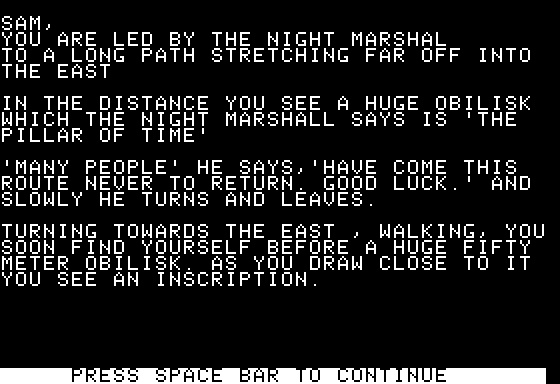 Eamon Adventure #058 - The Land of Death