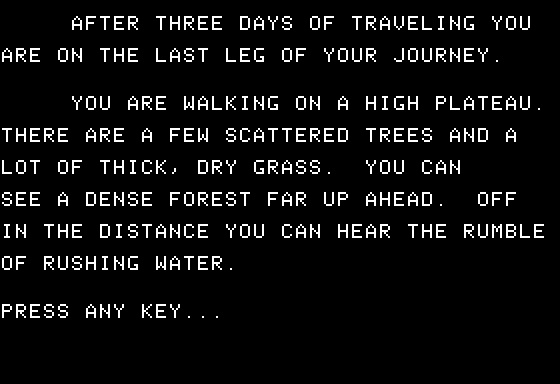 Eamon Adventure #073 - The Deep Canyon