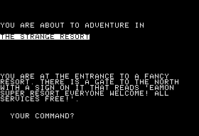 Eamon Adventure #105 - The Strange Resort