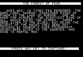 Eamon Adventure #109 - The Forest of Fear