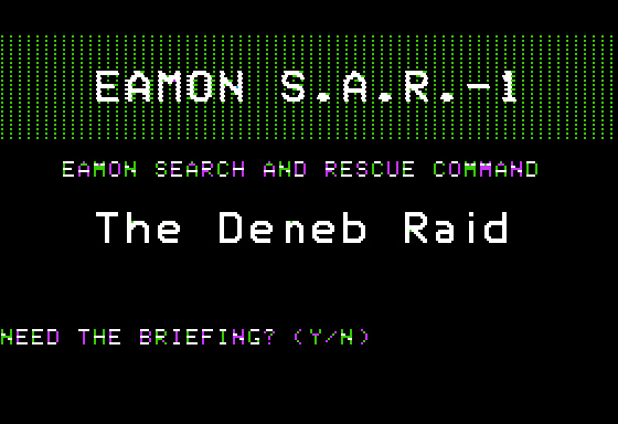 Eamon Adventure #151 - Eamon S.A.R.-1