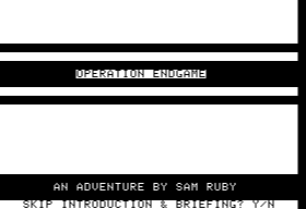 Eamon Adventure #161 - Operation Endgame