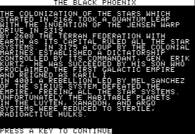 Eamon Adventure #169 - The Black Phoenix