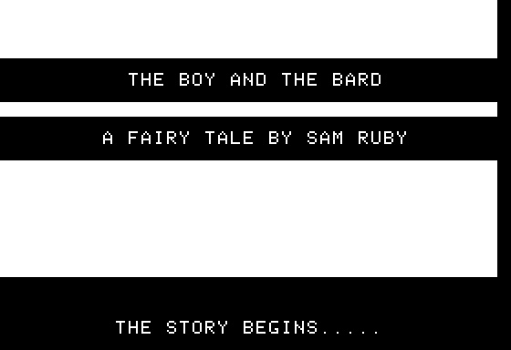 Eamon Adventure #183 - The Boy and the Bard