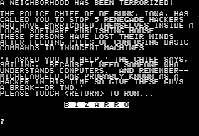 Eamon Adventure #227 - B I Z A R R O
