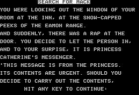Eamon Adventure #236 - Search for Mack